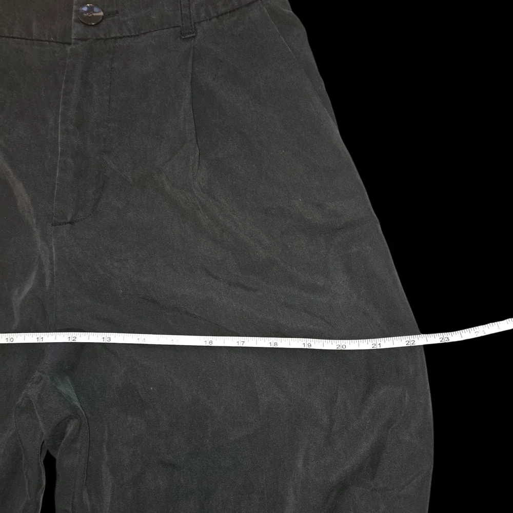Zara Women's Black Wide Leg Pants - Picture 6 of 7